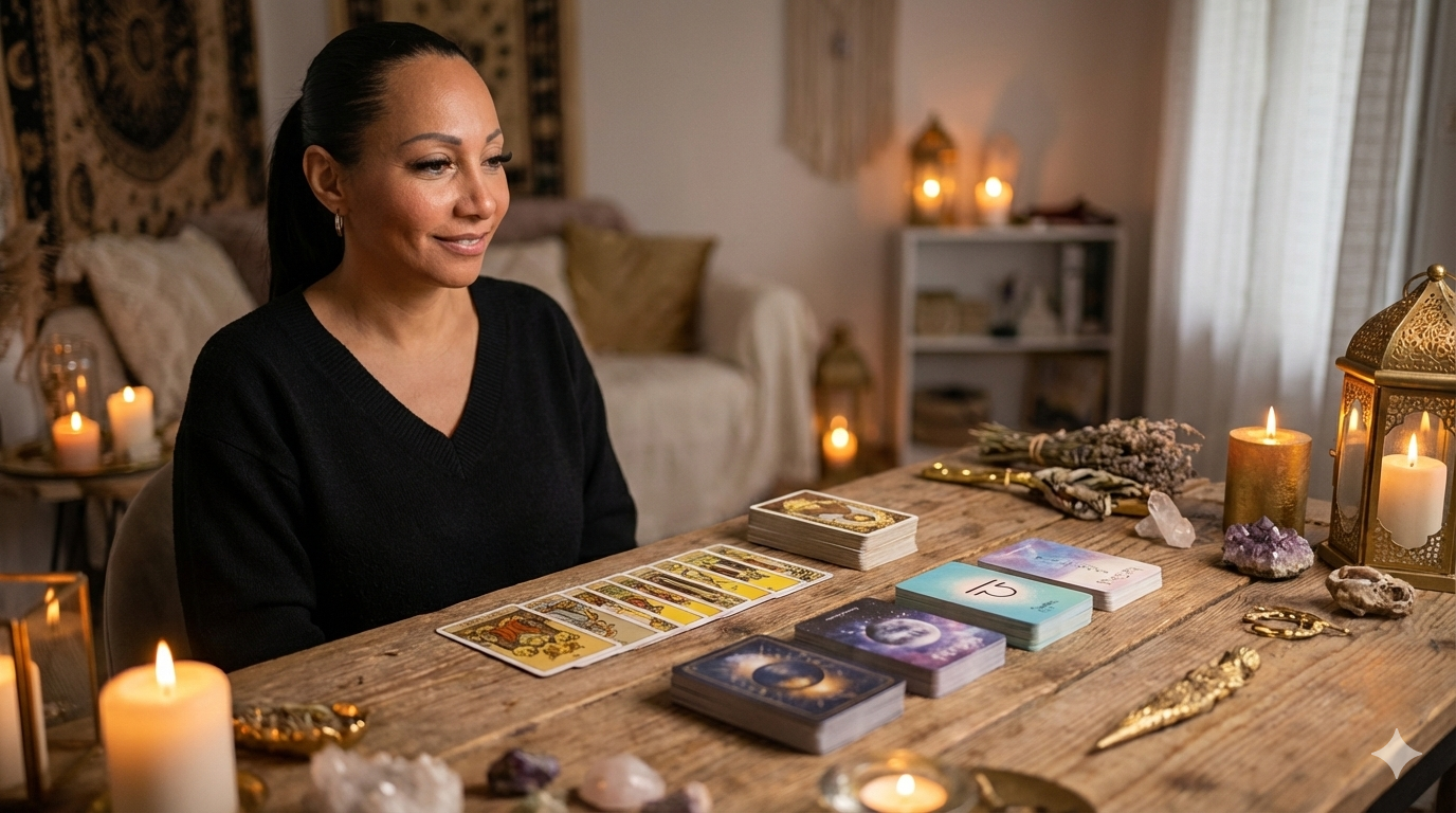 Les différences entre tarot, oracle et cartes intuitives - Cristal Angelique